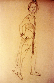 Woman In Robe