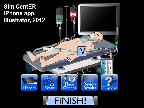Sim CentER iPhone App