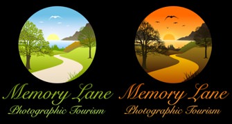 Memory Lane Photographic Tourism Logo Variations